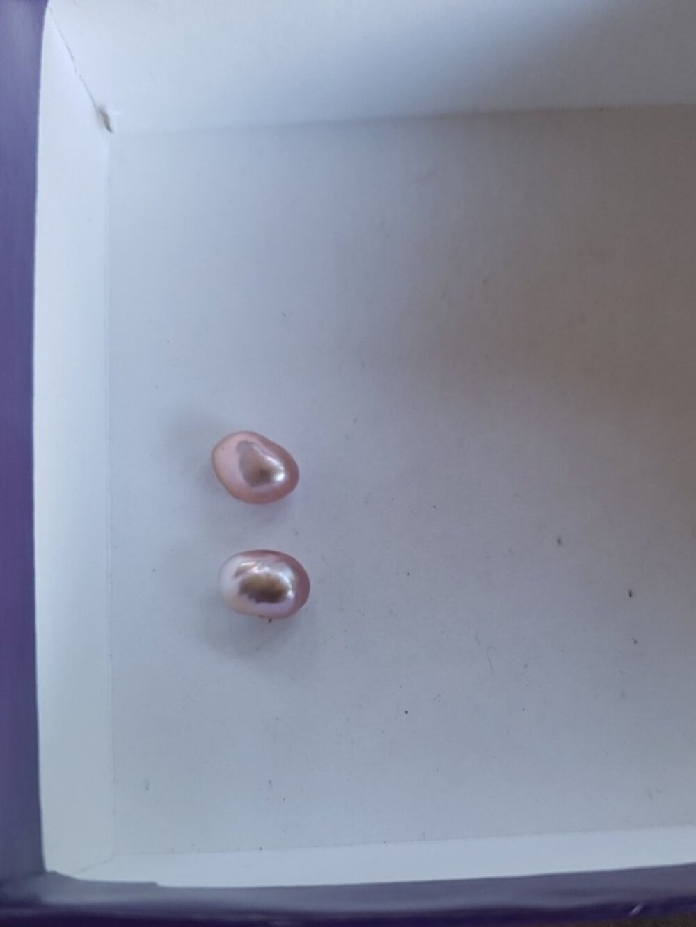 10mm natural lavender Baroque Freshwater high luster loose Pearls 24-pack
